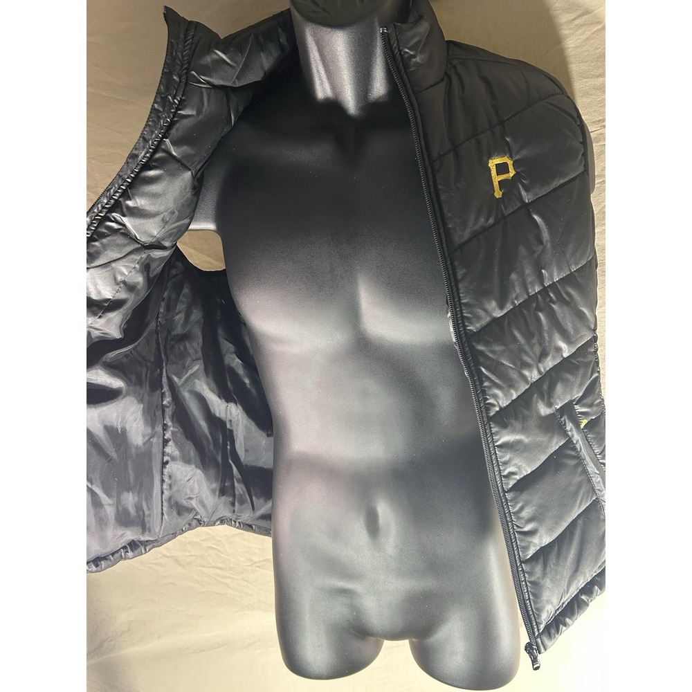 Cutter & Buck Pittsburgh Pirates Womens Size Small Full Zip Sleeveless Vest - Picture 6 of 11